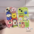 Cute Brand Disney Toy Story Buzz Lightyear Case For Redmi 12C 10 A1 9A 10C 9C 10A 12 9T A2 9 Note 10 11s 8 9 10s 12 11 Pro Max Poco M3 X5 Mi 12 11 Lite Strawberry Bear Winnie Soft Cover. 
