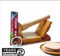 Wooden Ruti Maker with 1 Box Ruti Paper with Booth side Gum Tape Brown. 