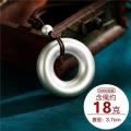 Yongxing Silver Tower 999 Sterling Silver Peace Buckle Pendant Retro Dharma Heart Sutra Pendant for Men and Women Lovers Full Silver Sweater Chain.