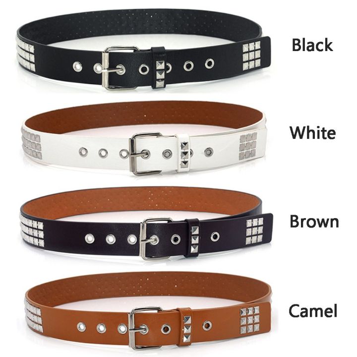 Punk%20Rivet%20Adjustable%20PU%20Leather%20Waistband%20Studded%20Belt%20Square%20Beads%20-%20Image%202