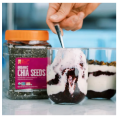 Whole Natural Dark Chia Seed-500gm Uk {Sia Said} Jar. 