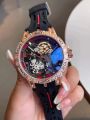 European and American waterproof large dial non mechanical watch Du Jia classic personalized watch. 