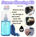 Screen Cleaner Kit for LED & LCD TV, Computer Monitor, Laptop, Any Mobile Screens-200 ml Lindaa.
