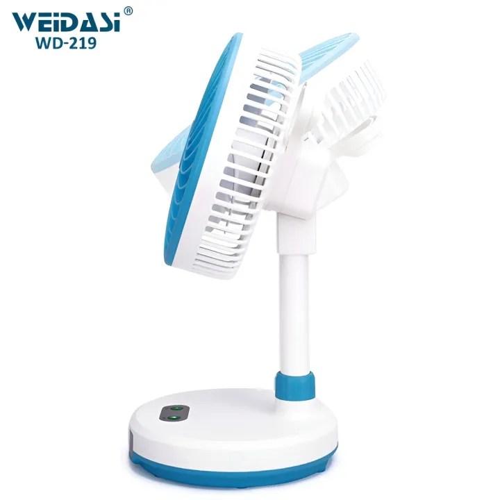 WEIDASI%20WD-219%20Rechargeable%202400mAh%20Battery%20Strong%20Wind%20Portable%20Desk%20Fan%20With%20LED%20Lamp%20-%20Image%207