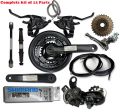 Complete Bicycle Gear Set 21speed, Total 12 Parts, Cycle Gear Kit Set Compatible for All Kind of Bicycles. 