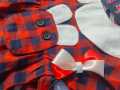 Premium Cotton Flannel Winter Dress for Baby Girls (1-10 Years) with Free Matching Headband. Warm & Stylish Cotton Flannel Winter Frock for Girls. 