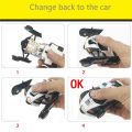 One-key Automatic Transform Robot Car Model Toy for Boys Children Plastic Funny Action Figures Deformation Vehicles Car Kid.