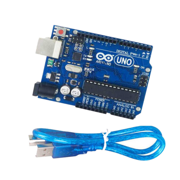 Arduino Uno R3 Development Board, Microcontroller Based on ATmega328 ...