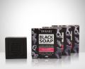 DR DAVEY Black Charcoal Soap Cleaning Soap 100g. 