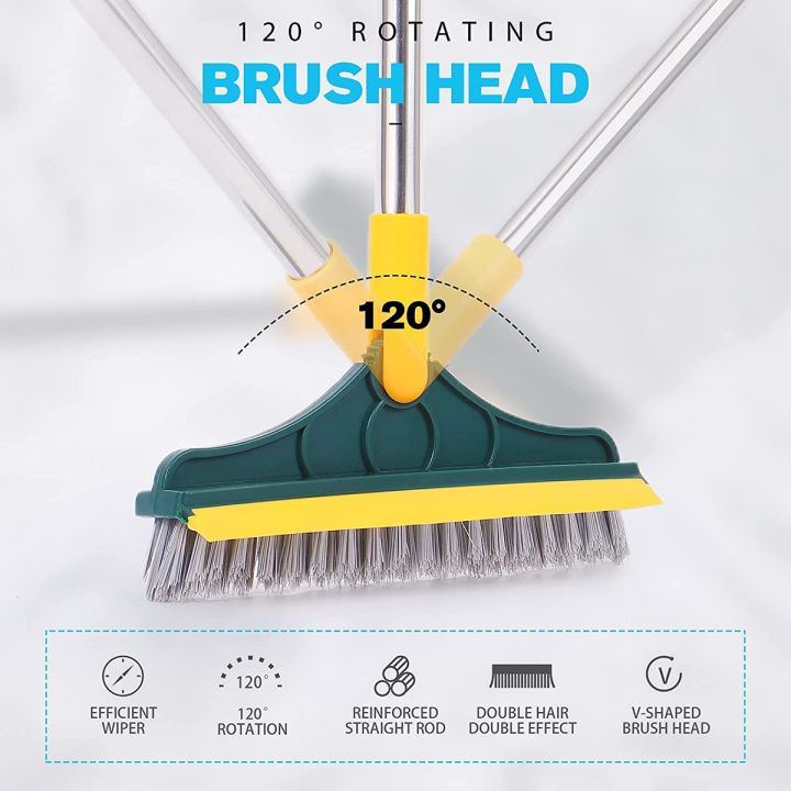 2%20in%201%20Cleaning%20Scrub%20Brush%20Grout%20Brush%20Scrape%20Floor%20Scrub%20Brush%20with%20Long%20Handle%20V-Shape%20Stiff%20Bristle%20Brush%20Scrubber%20with%20Squeegee%20120%C2%B0Rotating%20Magic%20Broom%20Brush%20for%20Cleaning%20Bathroom/Garden%20/Glass%20Wall%20-%20Image%204