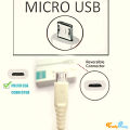 Fast Charging USB cable Geeoo DC100 Type C and Micro. 