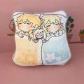 40cm Genshin Impact Square Plush Pillow Anime Wanderer Raiden Shogun Cyno Sleeping Stuffed Cushion Doll Toy. 