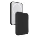 New For Apple Magsafe External Battery Case Wireless Magnetic Battery Cover Black All-inclusive Shockproof PC Hard Accessories.