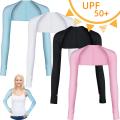 Ladies Shawl Cuff Gloves Golf Shawl Sleeve Ice Silk Sunscreen Sleeve Summer UV Protection Clothing Outdoor Arm Sleeve. 