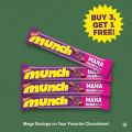 Nestle Munch Chocolate - 8.7gm - (B3G1 Free). 