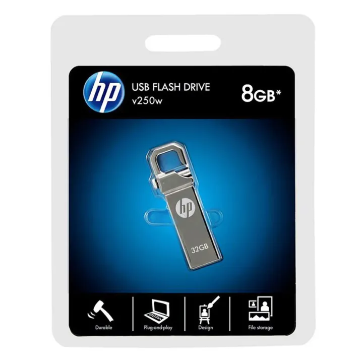 USB Flash Pen Drive HP 8 GB USB Pen Drive 8 GB USB  Hp Flash Drive