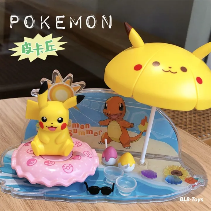 Pokemon%20Figures%20Pocket%20Monster%20Pet%20Elf%20Ball%20Scene%20Set%20Toy%20Pikachu%20Anime%20Figure%20Model%20Kids%20Gift%20-%20Image%206