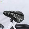 Bike Saddle Cover Breathable Wear Resistant Soft Seat Saddle Cover. 