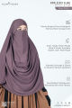 Glam Touch Premium Ummi Ready Hijab Niqab Set.