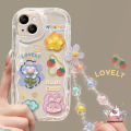 Cute Pandas 3D Doll Ears Phone Cover Compatible for IPhone 7Plus XR Air 16 17 13 15 11 14 12 Pro Max 8 6 7 6S Plus X XS MAX SE 2020 Lovely Cartoon Pandas 3D Wavy Curved Edge Soft Case. 