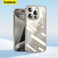 Baseus Clear Case for iPhone 15 Pro Max Plus Case Soft TPU Full Lens Shockproof Transparent Phone Procetor for iPhone 15 Cover BruberryBe. 