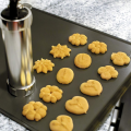 Biscuits, Cookies Maker XR-258-A -Silver - বিস্কুট মেকার প্রেস মেশিন. 