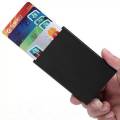 Automatic Stainless Steel Aluminum Credit Card Holder. 