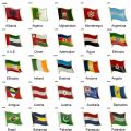 Country Flag Badge Flag Brooch National Flag Lapel Pin International Travel Pins Collections.