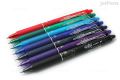 Pilott FriXion Ball Clicker Erasable Gel Ink Rollerball Pen 0.5mm / 0.7mm Black, Blue, Red, Green. 