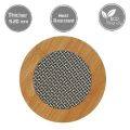 Placemat Bamboo Tea Coaster Heat Pad for Home, Office, Kitchen, Dining Table- 2 Pcs. 