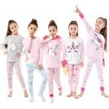 Kids for 2-8Years Princess Baby Clothes Homewear Boys Panda Pajamas Sets Girls Unicorn Pijama Children's Sleepwear Pyjamas. 
