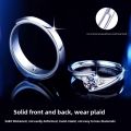 Luxury Design Silver Alloy Finger Ring For Couple - Ring For Girls.