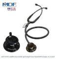 MDF Acoustica Lightweight Dual Head Stethoscope - All Black Edition, MDF747XP-all black.