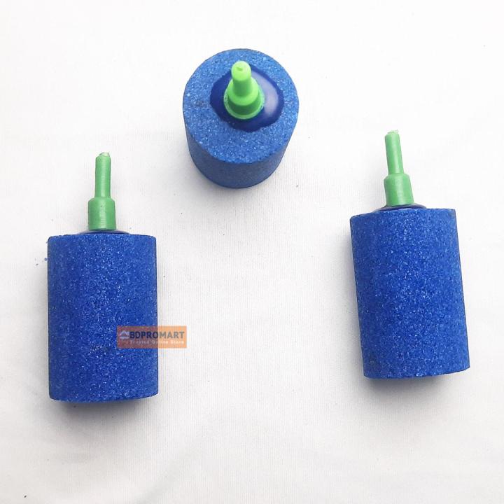 Air Stone 2" x 1.25" Cylinder Bubble Diffuser Air stones for Aquarium Fish Tank Pump and Hydroponics