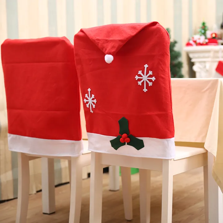 Christmas%20Chair%20Cover%20Santa%20Snowman%20Red%20Decor%20Home%20Dinner%20Party%2048cmx70cm%20-%20Image%205