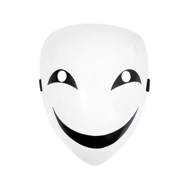 Cosplay%20Full%20Face%20Masks%20Adults%20Japanese%20Anime%20White%20Smile%20Mask%20Halloween%20Props%20Adjustable%20Mask%20Performance%20Facepiece%20Helmet%20-%20Image%208