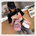 Laser Trend Female Single Shoulder Bag PU Waist Bag Trendy Women's Bag Lacquered Shoulder Crossbody Bag.