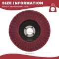 5Pcs 4 Inch Polishing Grinding Wheel,Scouring Pad for Angle Grinder.