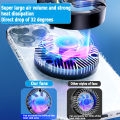Qiunery GT28 Magnetic Phone Game Cooler Portable Phone Semiconductor Radiator Fast Cooling Phone Cooler Mobile Gaming Video Streaming Phone Fan. 