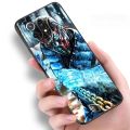 Game Mortal Kombat Black Case For Xiaomi 13T 12T Pro 12 11 Lite NE 11T Pro 5G Redmi 12 A1 A2 Plus 10A 10C 9A 9T 9C Cartoon Cover.