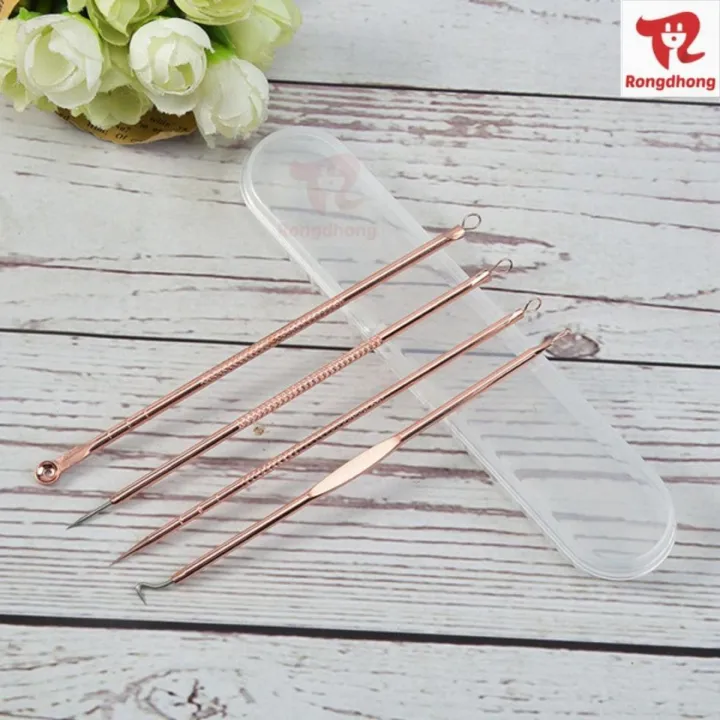 4%20Pcs%20Set%20Stainless%20Steel%20Extractor%20Blackhead%20Remover%20Needles%20Acne%20(4%20Pcs/Box)%20-%20Black%20Head%20Remover%20-%20Image%202