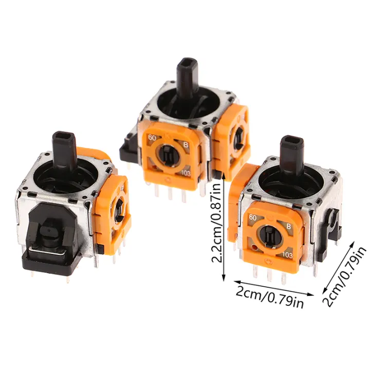 1PCS%203D%20Analog%20Stick%20Sensor%20Module%20For%20PS4%20050%20055%20030%20040%20Controller%20Hall%20Effect%20Joystick%20For%20PS5%20Xbox%20One%20No%20Drift%20Eatop%20-%20Image%202