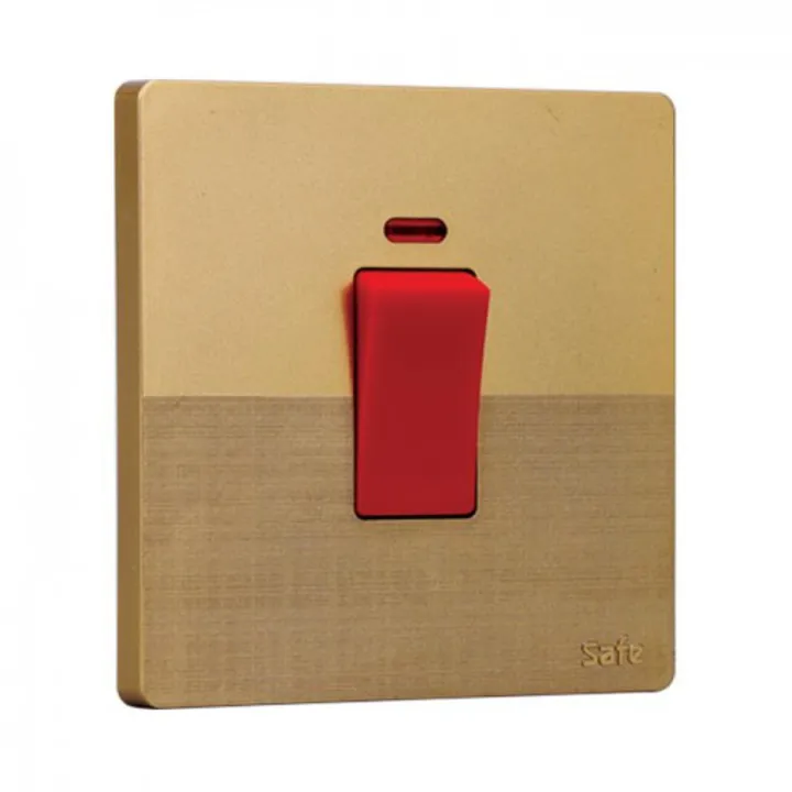20A DP Switch Gang. 20A Double Pole Switch: Reliable and Efficient Control for High-Powered Devices