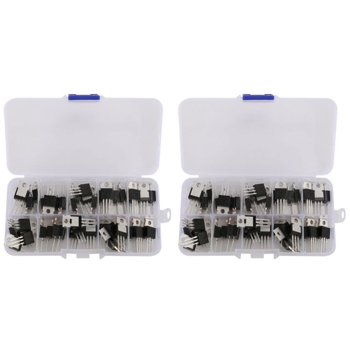 Lot Of 10 Vishay IRF520 MOSFET Transistors (IRF520PBF, N-Channel, Genuine) USA Seller