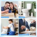 Replacement Toilets Tank Water Saving Toilet Flapper Rubber Plug Rubber Stopper Flush Valve Flapper Universal Toilet Tank Flush Valve.