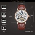 KINYUED brand fashionable business waterproof automatic mechanical men's watch. 