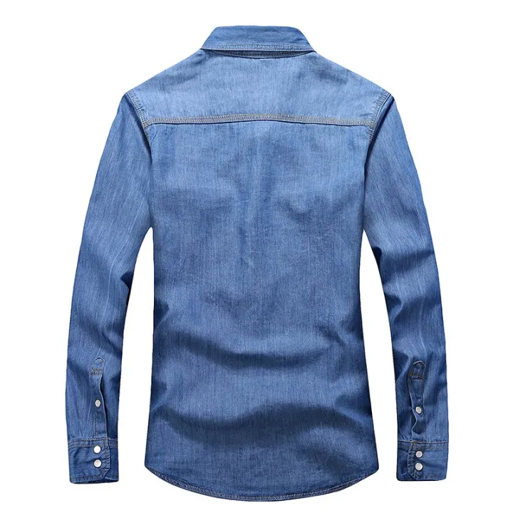 2020%20spring%20and%20autumn%20Washing%20Charm%20jeans%20shirts%20Long%20sleeve%20men's%20shirt%20Denim%20Wear%20men's%20jacket%20Cowboy%20wear%20-%20Image%204