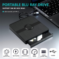 External Blu Ray Drive,CD/DVD Burner Player with Read/Write.