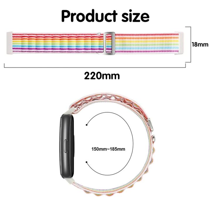 Alpine%20Loop%20Nylon%20Strap%20For%20Huawei%20Band%207%20Smart%20Watch%20Wristband%20Sport%20Belt%20Bracelet%20-%20Image%203