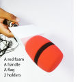 DB Frame for Boya M1 Clip microphone with Red foam (Only frame not microphone). 